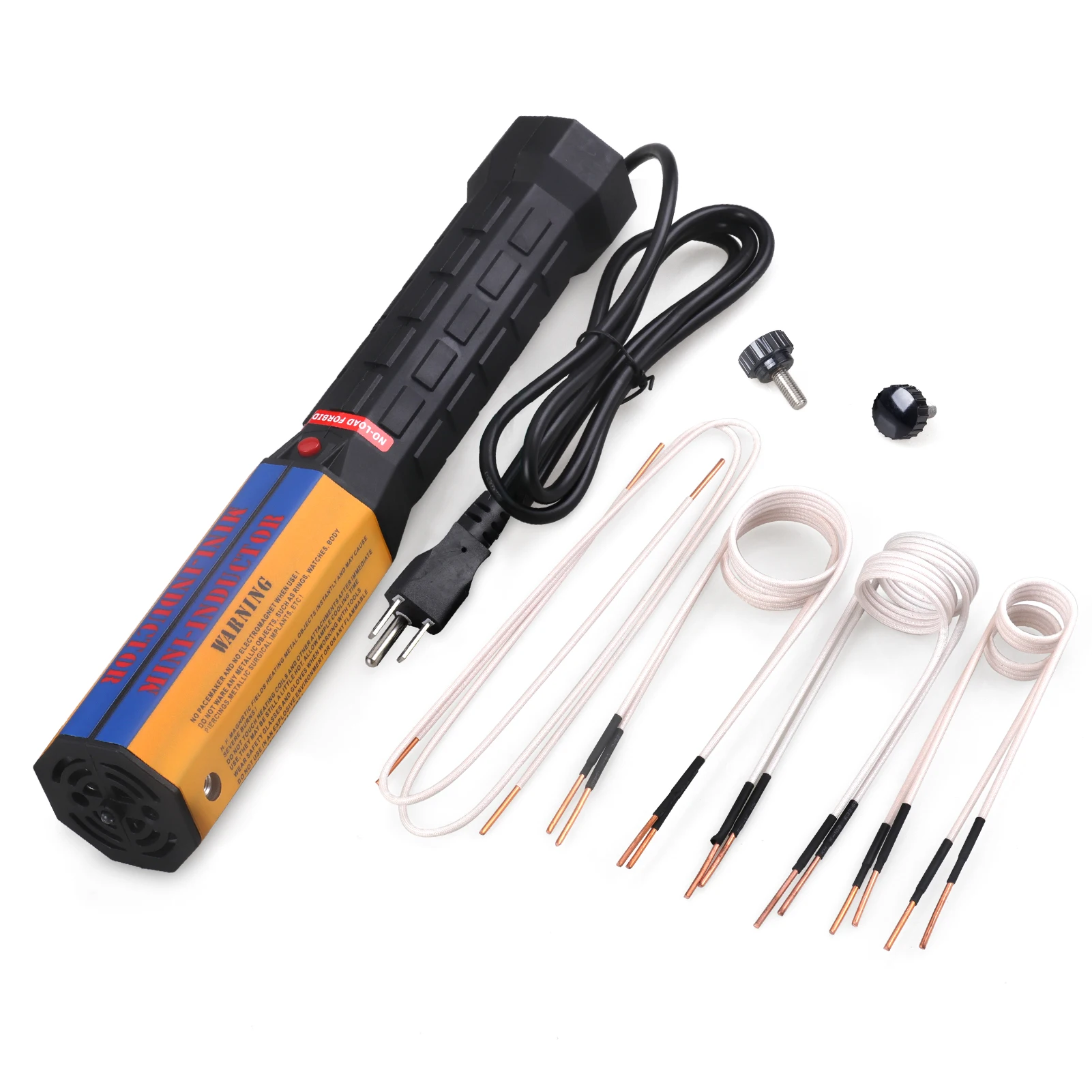 1000W Magnetic Induction Heater Kit 110V 220V Automotive 1000W Flameless Heat Induction Heating Machine 3/8Coils Car Repair Tool images - 6
