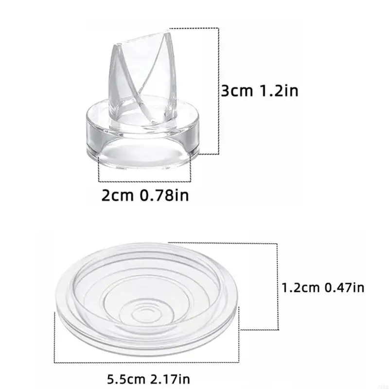 J6BE Silicone Diaphragm Rubber Valves & Diaphragm Bundle 6pcs/set for Breast