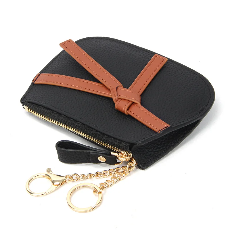 Mini Wallets Women First Layer Cow Leather Women Coin Purses Vintage Small Change Purse Coin Pouch Credit Card Wallet Money Bag