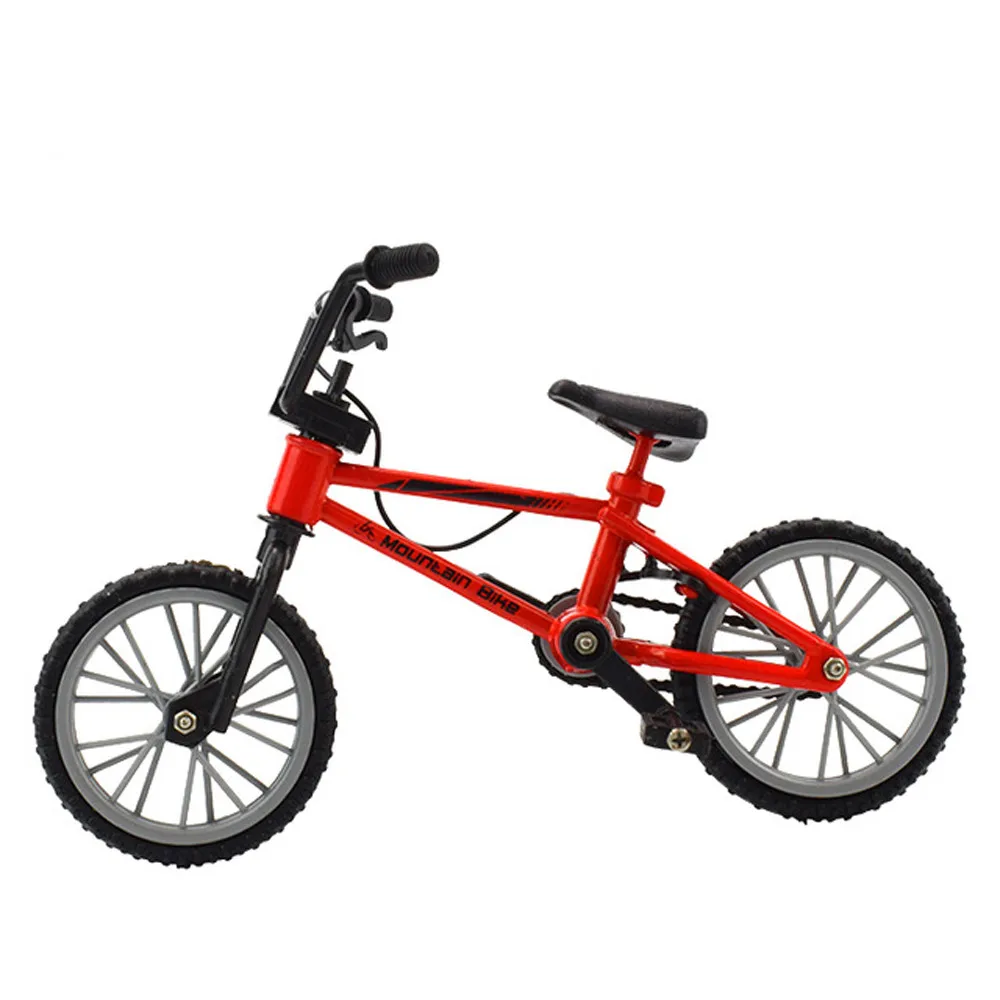 1 pièces doigt Bmx vélo jouets pour garçons Mini vélo avec corde de frein alliage bmx fonctionnel montagne vélo modèle jouets pour enfants cadeau