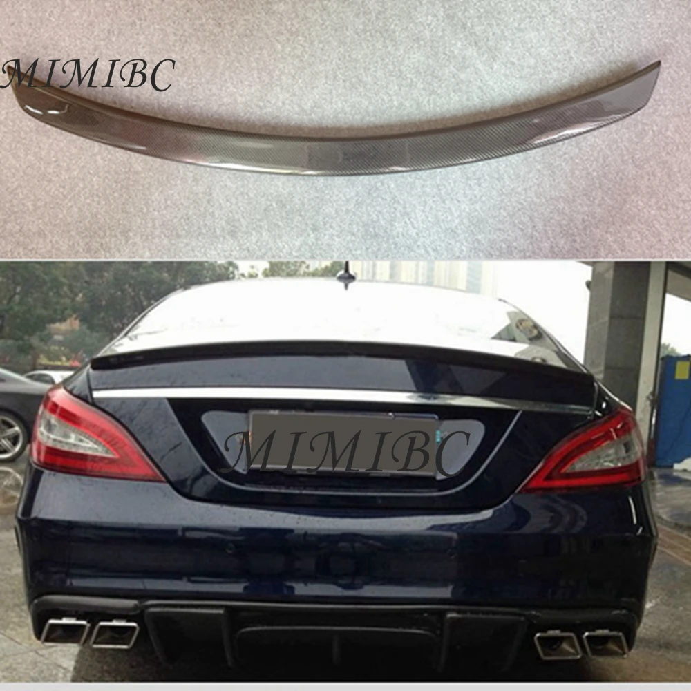

FOR Mercedes-Benz CLS C218 W218 AMG Style Carbon Fiber Rear Spoiler Trunk Wing 2011-2019 FRP Forged carbon