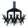 Manual Soil Scarifier Turning Tool Lawn Garden Aerator Rotary Cultivator Ripper 3