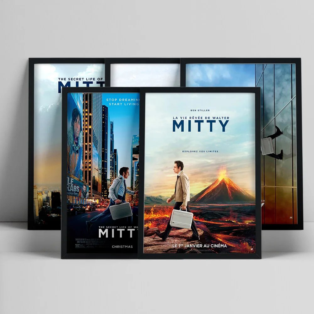 

The Secret Life Of Walter Mitty Film Print Art Poster Movie Wall Stickers Home Decor Canvas Painting