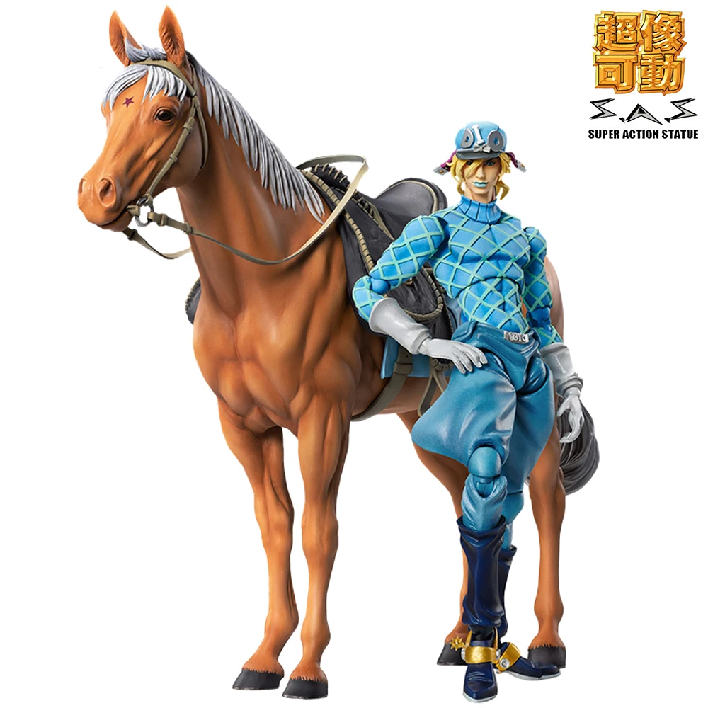 Medicos Super Action Statue Diego Brando Action Figure Silver Bullet Jojos Bizarre Adventure: Steel Ball Run Giocattoli Modello Anime