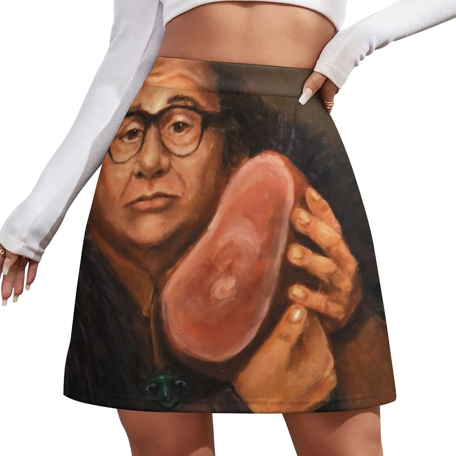 

Danny Devito and his Beloved Ham Mini Skirt Summer dress modest skirts for women Korean clothing School skirt