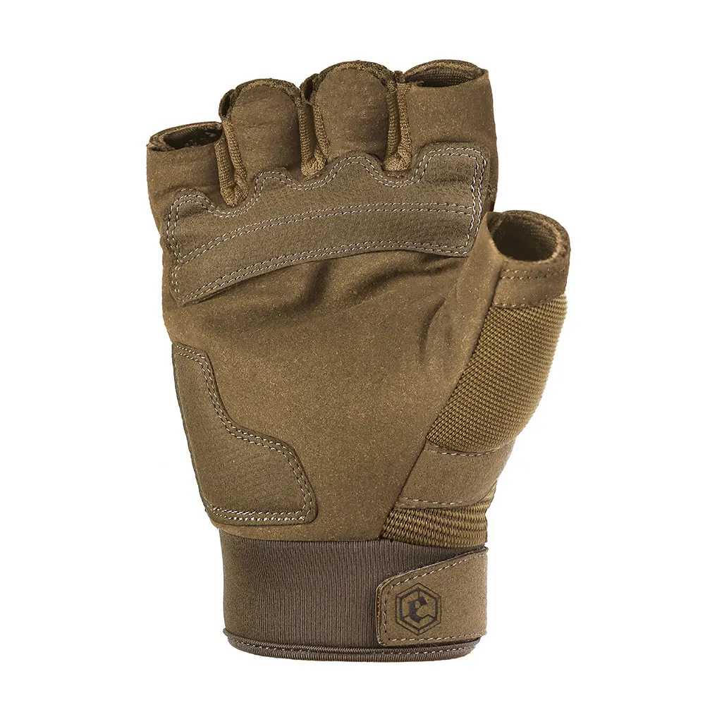 Tactical Damping Pad Half Finger Gloves Men's Combat Hunting Shooting Airsoft Paintball Police Duty-Fingerless