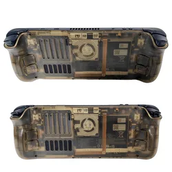 Custom Replacement Housing Case with Adjustable Back and Buttons (Transparent Brown)