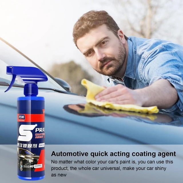 Spray Coating Agent For Cars 500ml Quick Acting Coating Agent Paint Sealant  Protection Nano Spray Wax Hydrophobic Top Coat