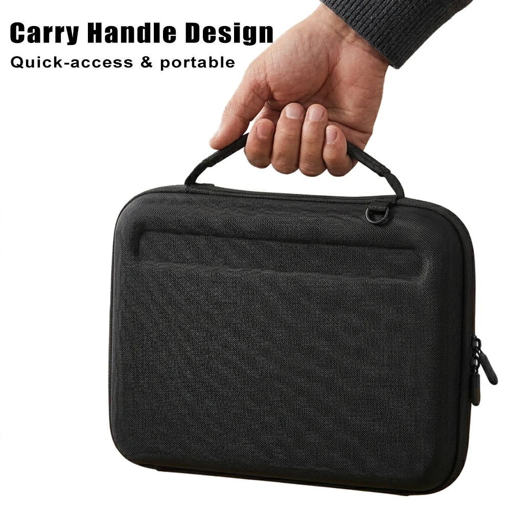 전술 권총 케이스 9mm 총 가방 휴대용 범용 권총 휴대용 파우치 EDC 홀더 무기 운반 케이스 (숄더 스트랩 포함)