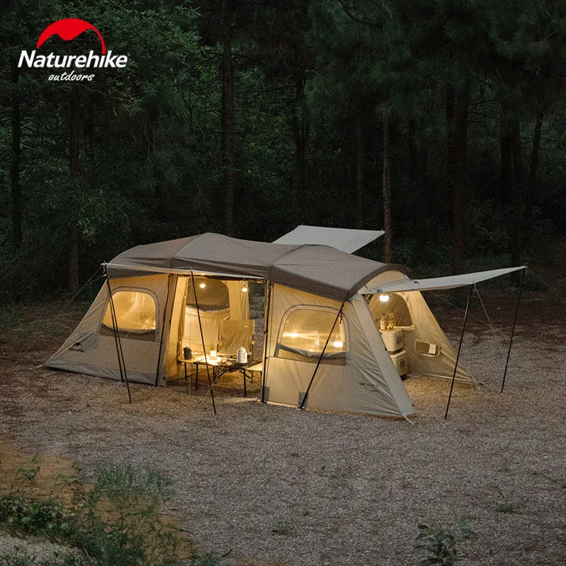 Naturehike-2〜3人用のクラウドトンネルテント,防水トラベルテント