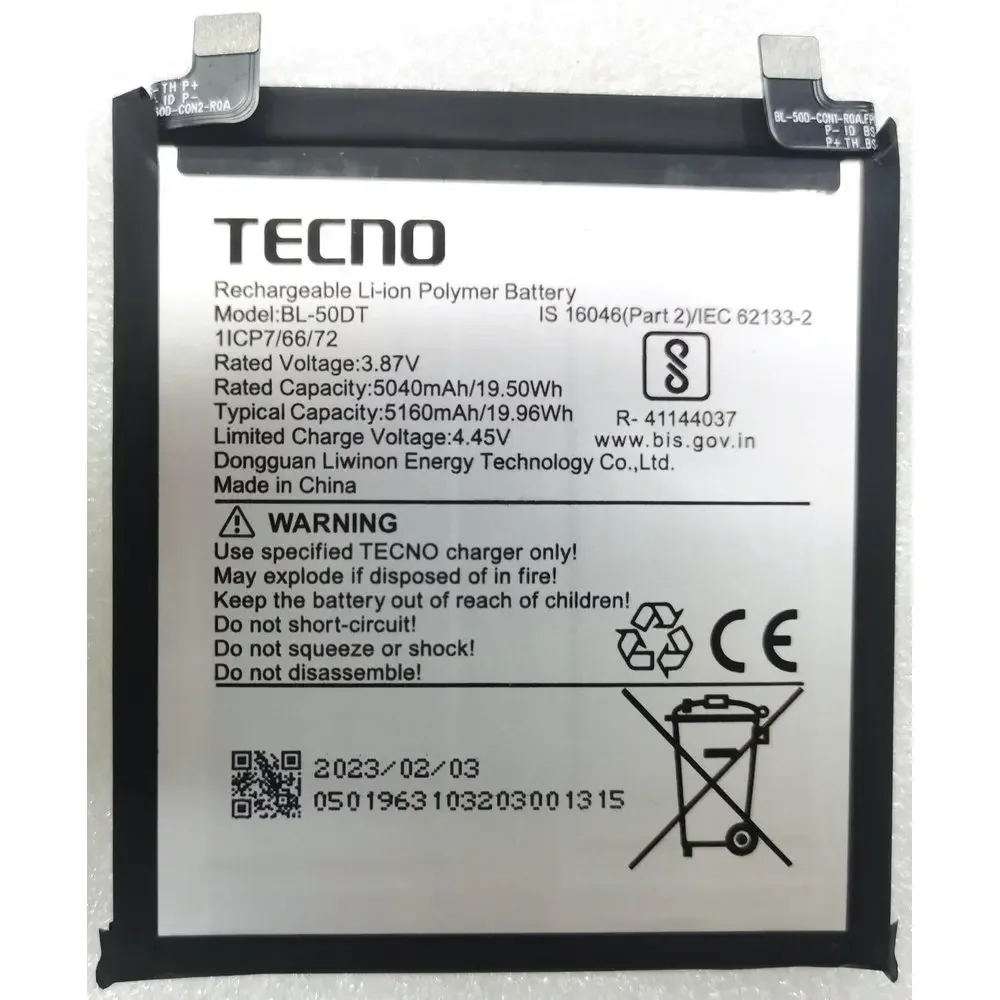 

Оригинальный телефон BL-50DT Замена аккумулятора