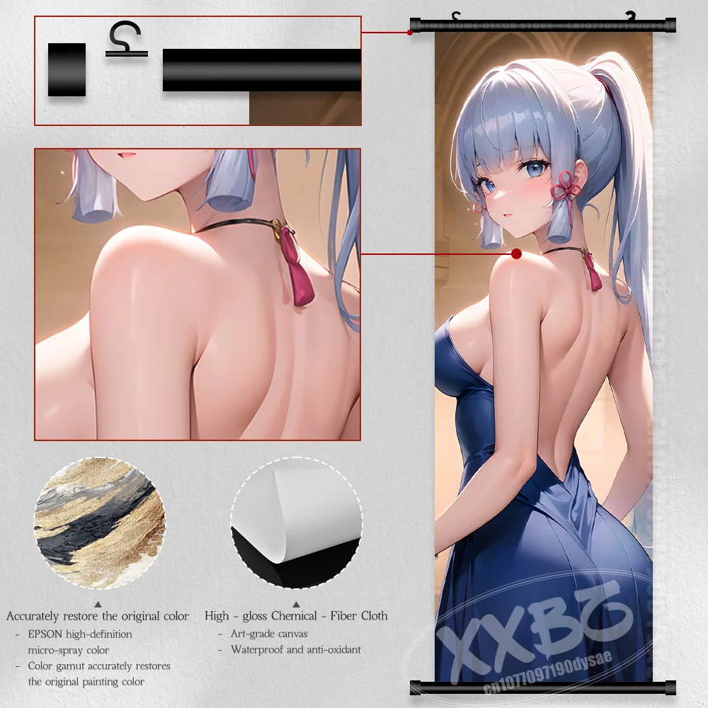 Genshin Impact Character Art Decorative Home Wall Poster