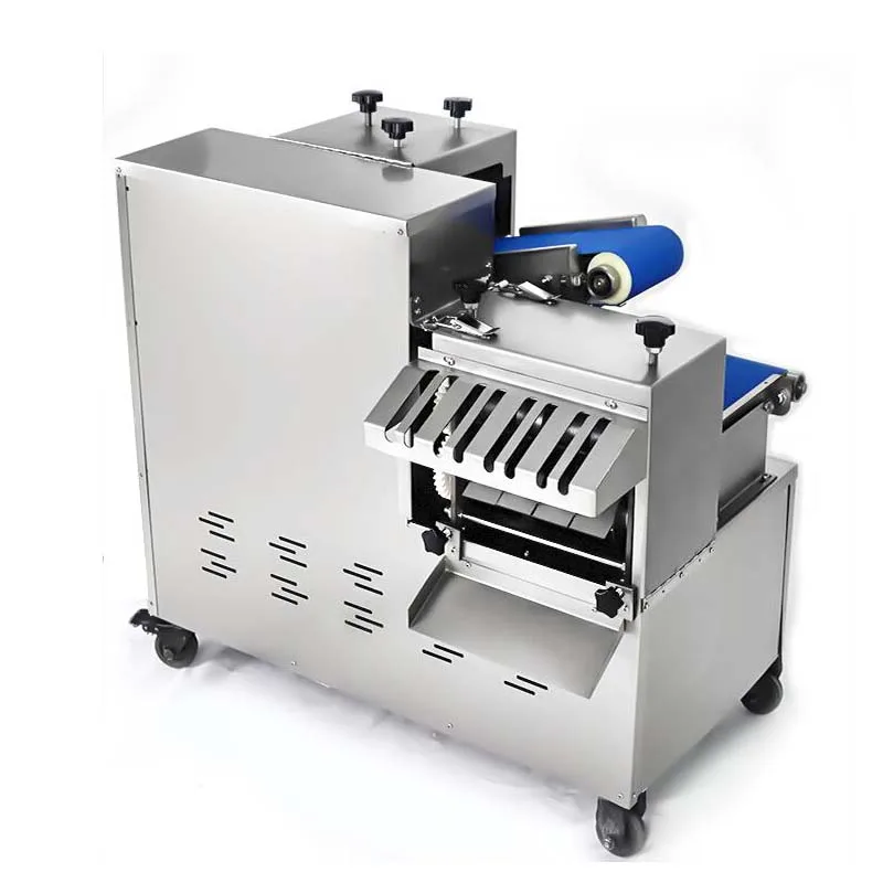 3000W Fresh Meat Dicing Machine Sheep Beef Skewer Through Meat Dicing Machine Commercial  Large Chicken Processing Machine 4