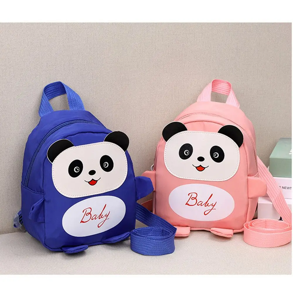 Travel Preschool   Girls Boy Travel Mini Backpack School Bags Anti-lost Panda  Cartoon