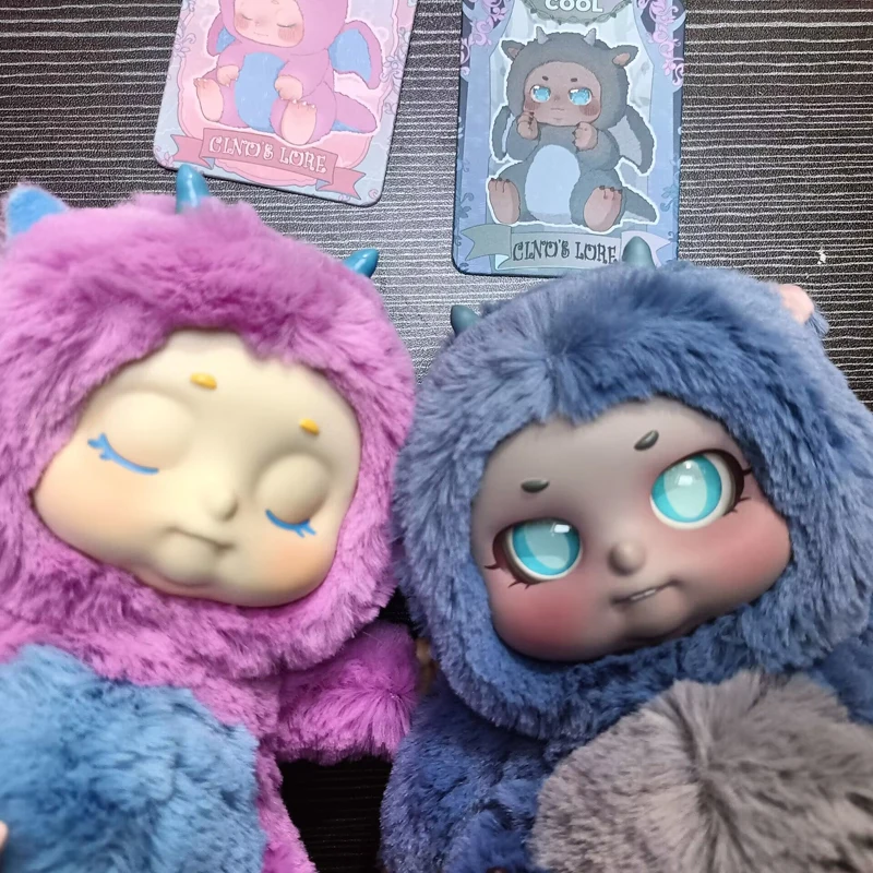 

15cm Timeshare Blind Box Meet Cino Series Anime Plush Toy Model Cute Action Figure Surprise Box Kawaii Plush Doll Mysterious Gif