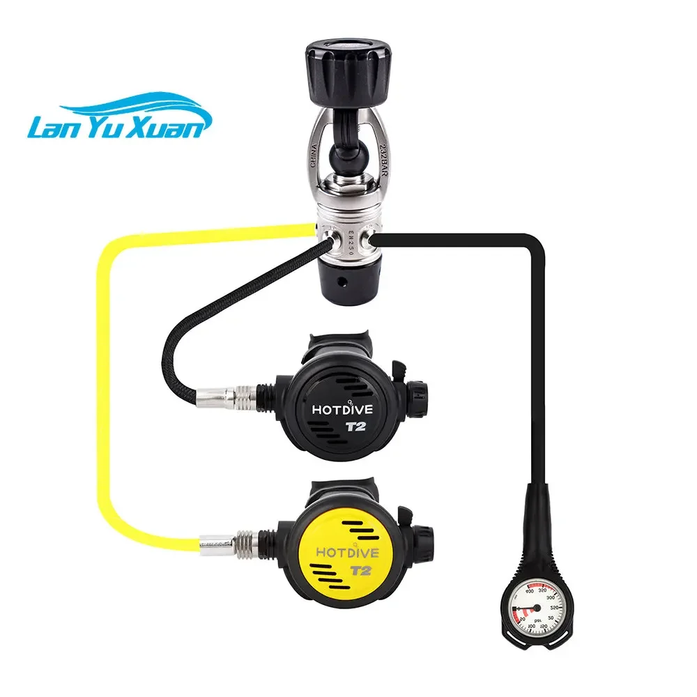 HotDive Classic Downstream Piston Type First Stage Scuba Diving Regulator Set Buy Scuba Regulator Packages at Low Price