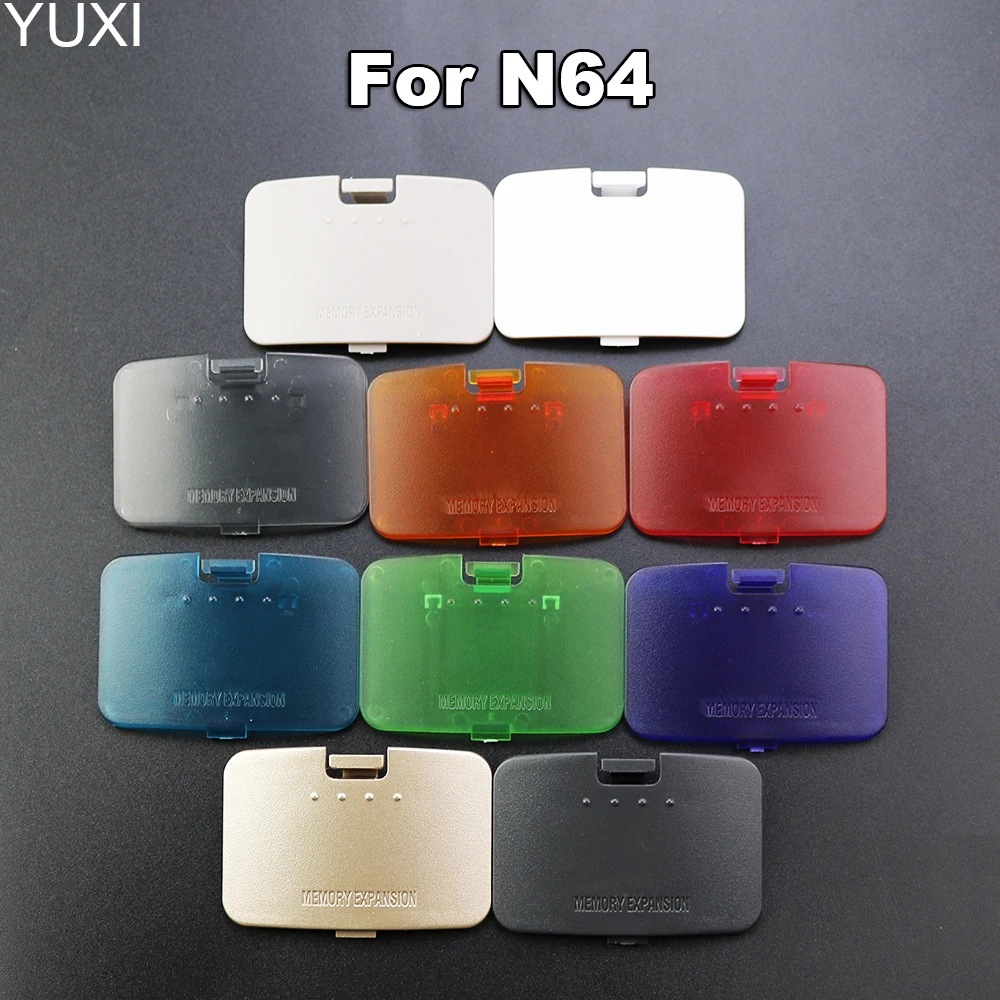 Yuxi 1 Pz Per N64 Door Cover Jumper Pak Coperchio Memory Expansion Pak Per 64 Expansion Pack Card Slot Cover Porte Cover