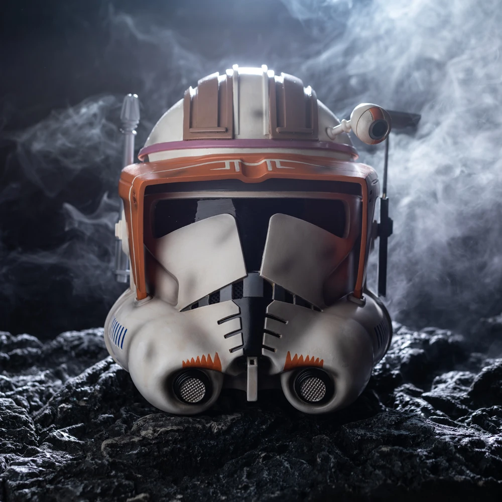 Xcoser 애니메이션 SW 클론 사령관 코디 수지 코스프레 헬멧 1:1 스케일 의상 영화 복제 할로윈 드레스 성인
