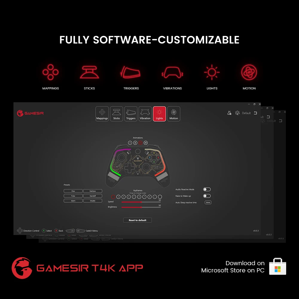 GameSir Ȧ ȿ ִ   е,  Ʈѷ, T4 Kaleid, ٵ ġ,  PC, , ȵ̵ TV ڽ