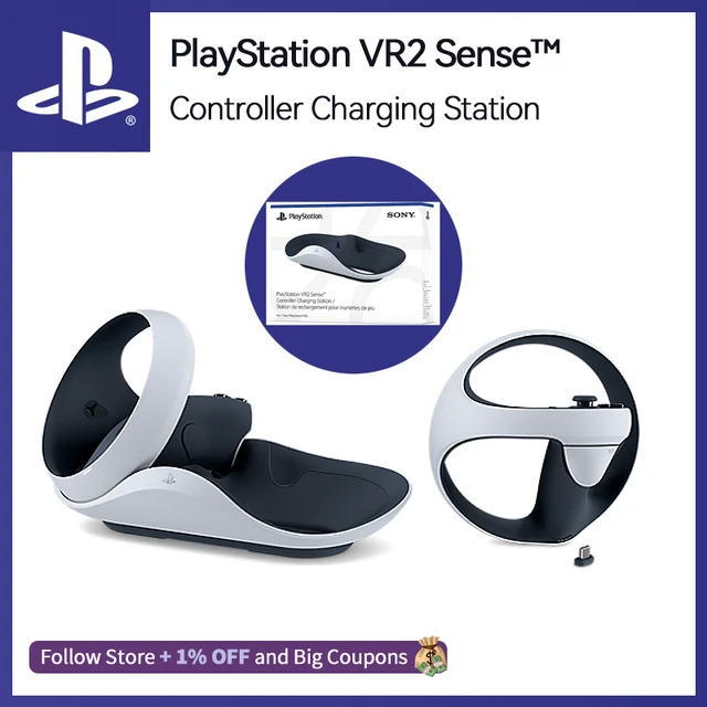 Base de Carregamento para Controle PlayStation, VR2 Sense (Original Sony) -  Nova Era Games e Informática