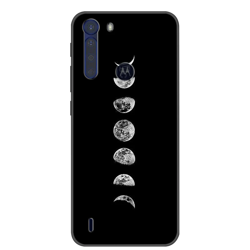Fashionable Cool Soft Silicone Cover for Motorola One Fusion+ Phone