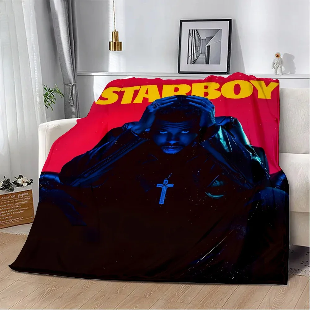 The Weeknd XO Minimalist Poster Printed Blanket Picnic Blankets Warm Blanket Soft and Comfortable Home Travel Birthday Gift 3