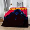 The Weeknd XO Minimalist Poster Printed Blanket Picnic Blankets Warm Blanket Soft and Comfortable Home Travel Birthday Gift 3