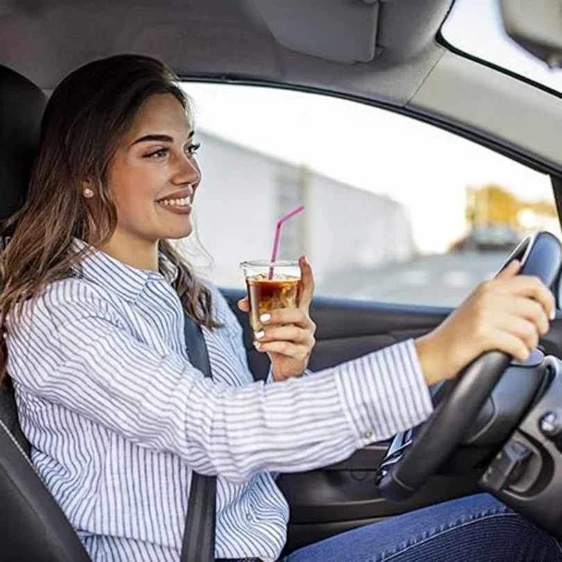 50/100PCS Disposable Clear Plastic Cup Iced Coffee Smoothie Milkshake Cold Drink for Parties Birthdays Weddings Camping Utensils