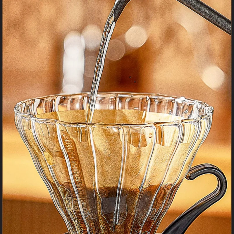 طقم قهوة من ست قطع V60 طقم مطحنة إكسسوارات أدوات ق...