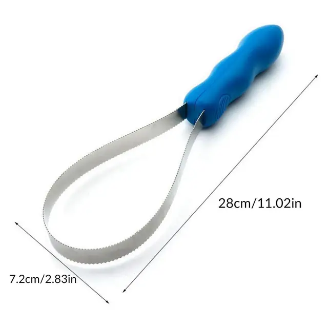 Horse Brush Scraper Knots Tangles Tool Cleaning Tool Double Sided Shedding Blade 6