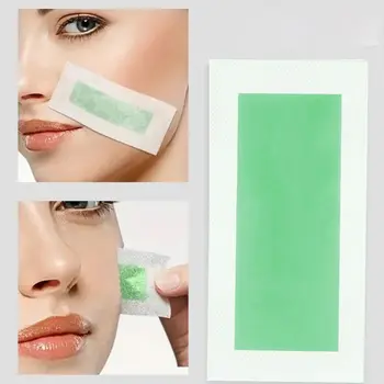 Professional Hair Removal Wax Strips for Summer Depilation Double Sided Cold Wax Paper for Leg Body Face Useful