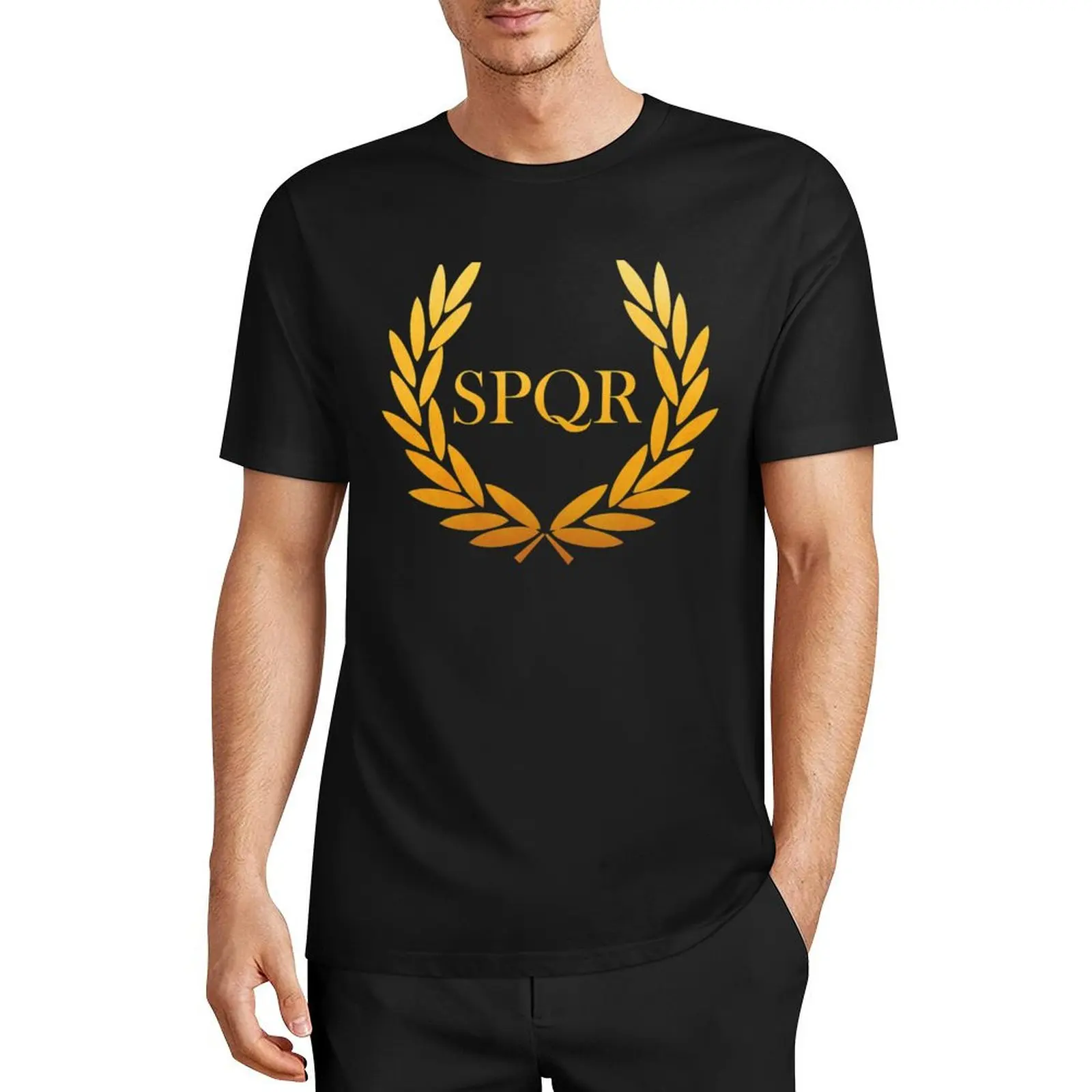 

Мужская Тренировочная рубашка SPQR - Camp Jupiter, цвет черный