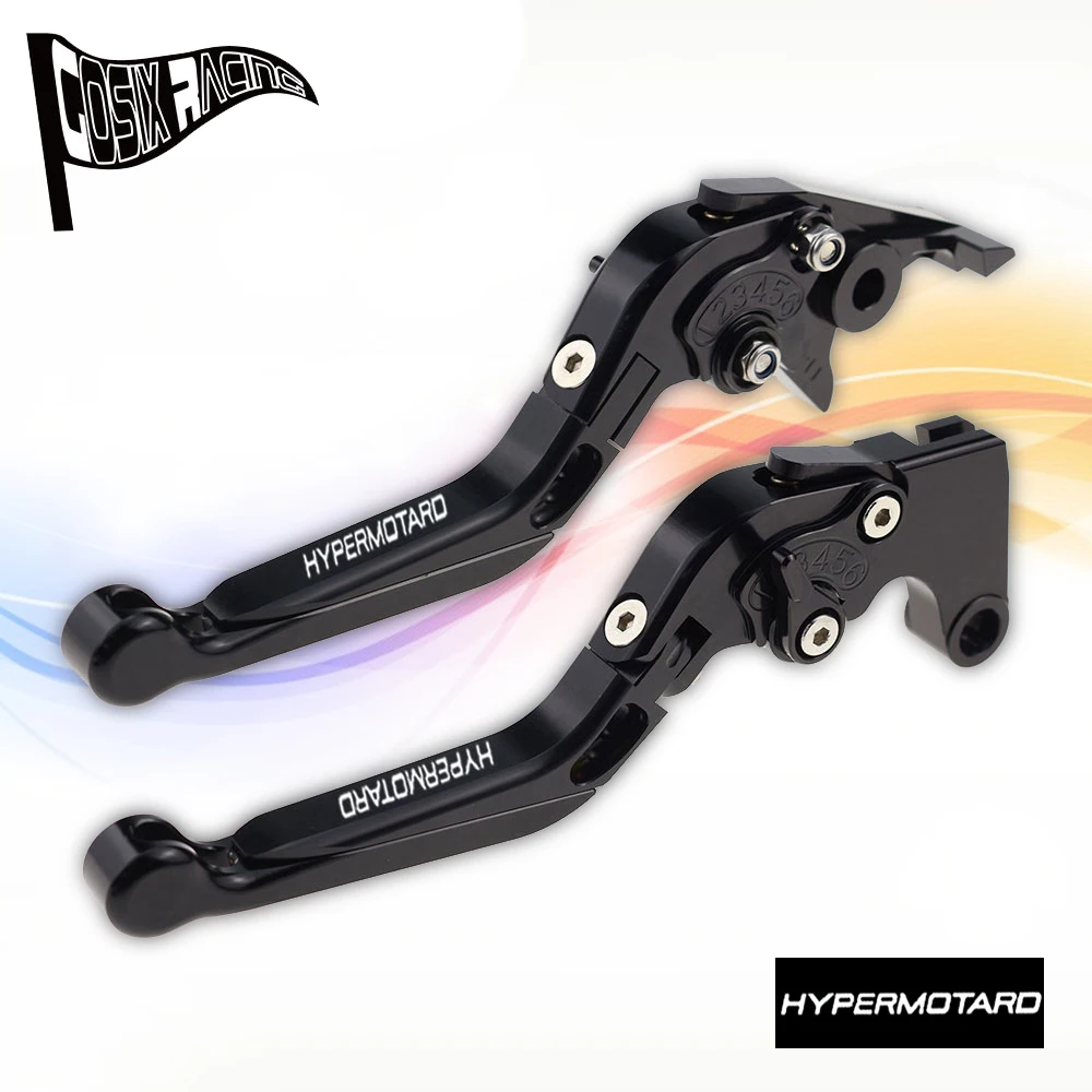 HYPERMOTARD 796 2010-2012 오토바이 액세서리, 접이식 확장형 브..