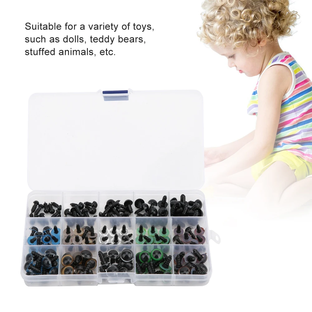 

264 шт., пластиковые глаза для игрушек