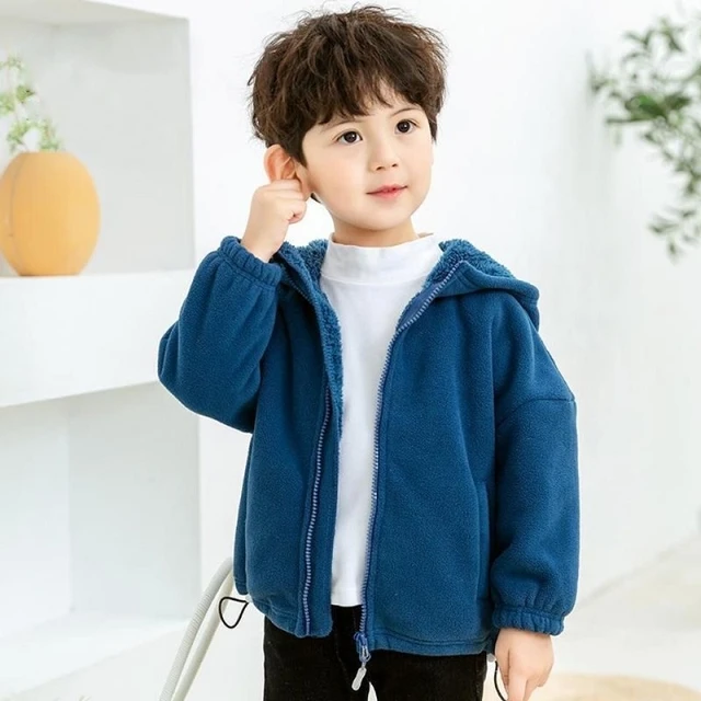 warm and fleece suit for children