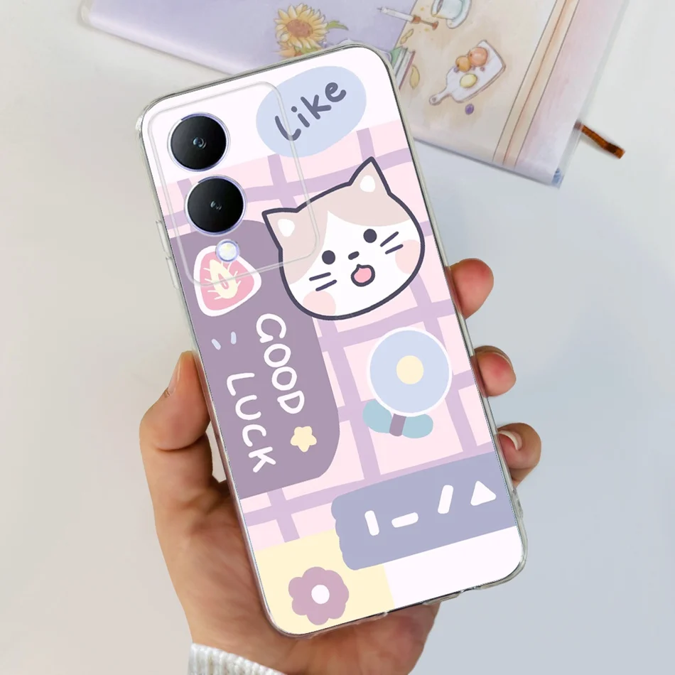 Elegant Pattern Soft Silicone TPU Phone Back Cover in 2023