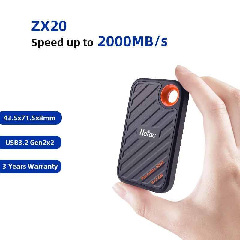 Netac NVME SSD 1tb חיצוני כונן קשיח SSD 2tb M.2 SSD NVME 500gb 250gb Portbale חיצוני hd מצב מוצק דיסק עבור מחשב נייד