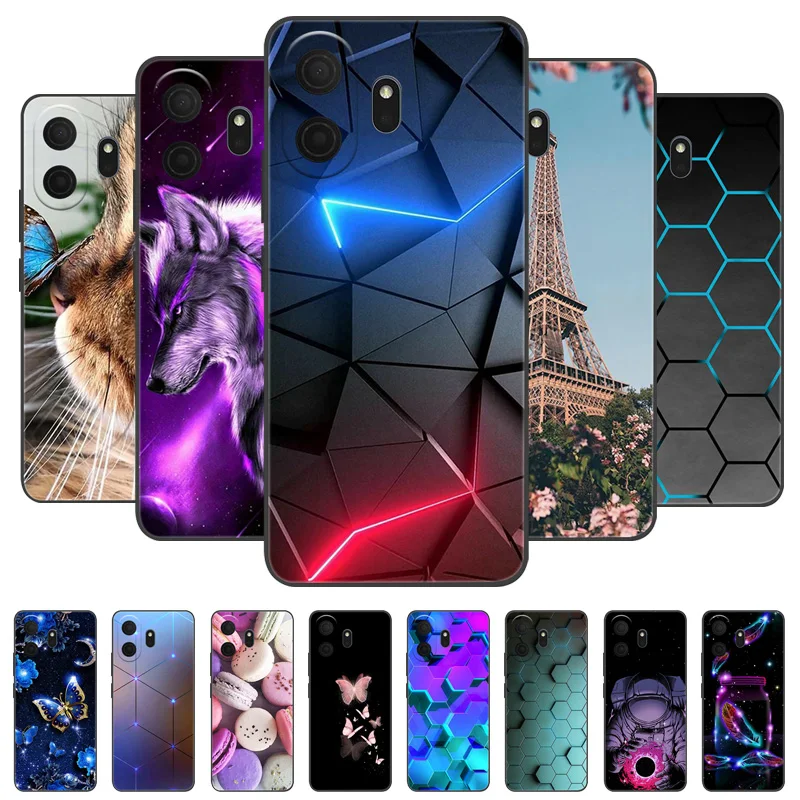 Cute Cartoon Shockproof Soft TPU Silicone Back Cover