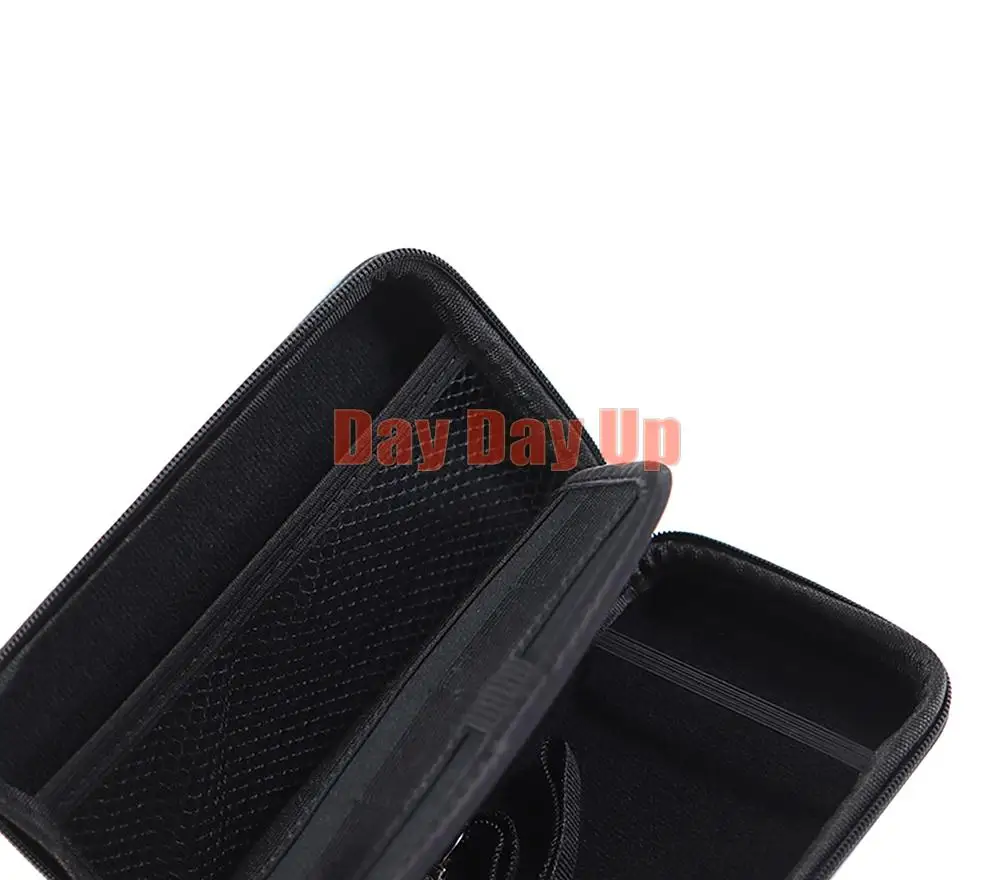 15PCS EVA 가방 게임 패드 보호 파우치 케이스, 끈 케이스 보호 홀더 가방 닌텐도 New 2dsxl ll