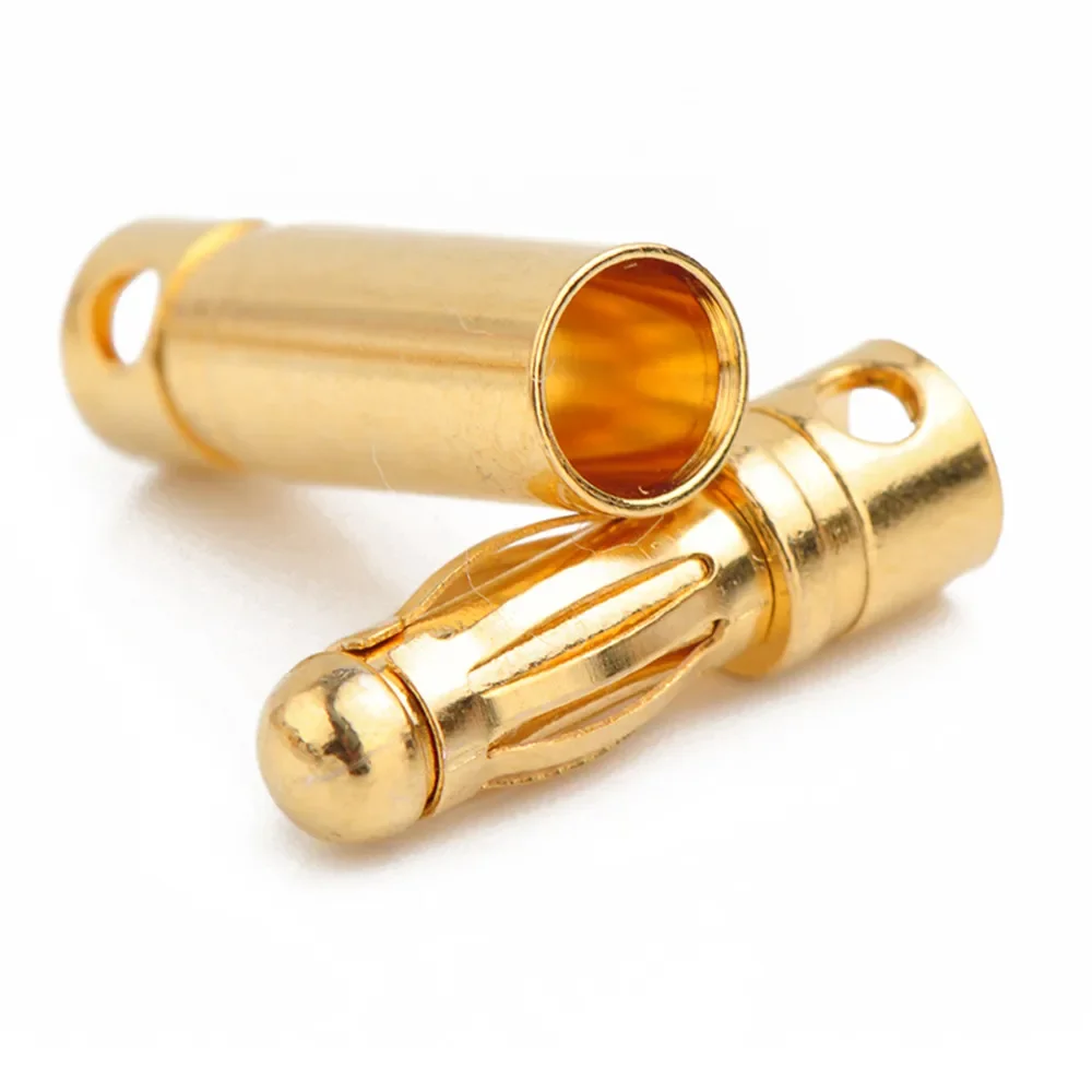 Kit De Poignées Dissipateur Thermique Pour Batterie RC – 2 Fiches Banane 4mm/5mm