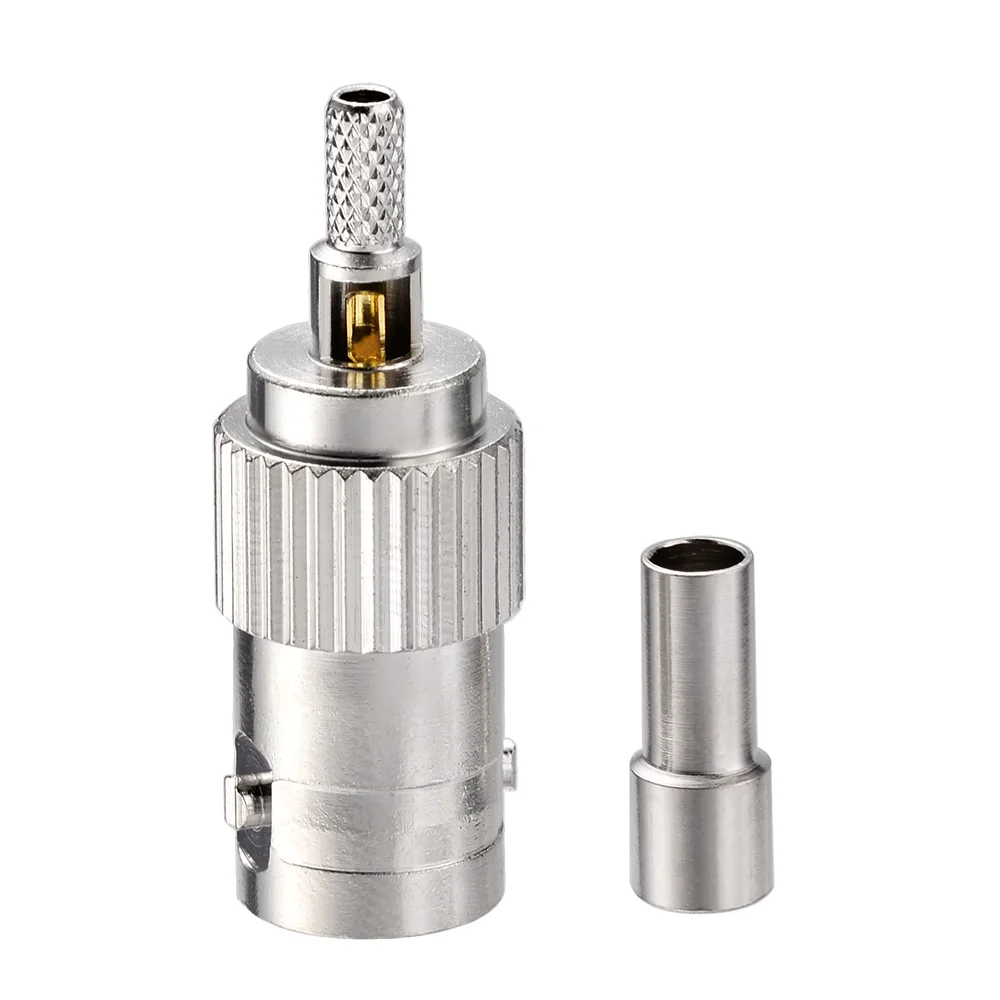 Female BNC Coaxial Cable Connector for RG316 RG174 Cables