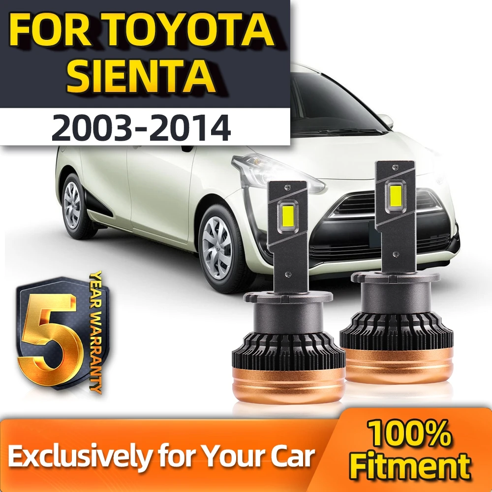

Crossfox, 1 пара, модель D4R, задняя фотография, ультрабелая, 6000K, для Toyota Sienta 2003, 2004, 2005, 2006, 2007, 2008, 2009, 2010, 2011, 2012, 2013, 2014