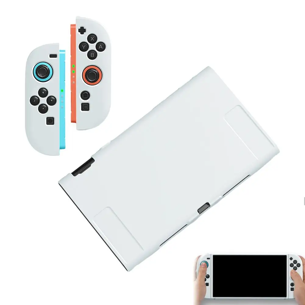 Portable TPU Hard Case For NS Switch 2 Joycon Controller Frosted Split Protective Cover Skin Shell Protector Gaming Accessori 5