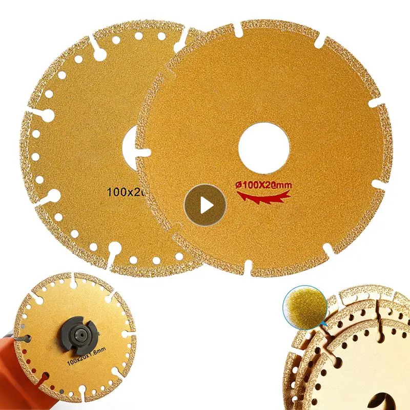 100mm Diamond Saw Blades Metal Brazing Iron Rebar Stainless Steel