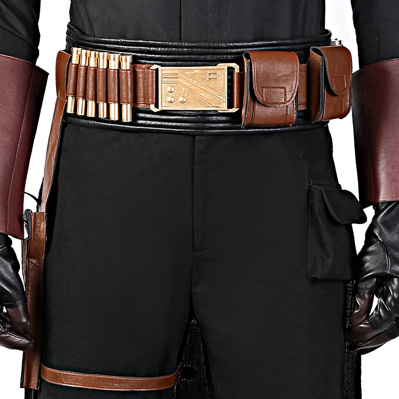 Fett accesorios disfraz de Halloween, cinturones de caza para adultos, pretina de armadura de batalla con funda de pistola| | AliExpress