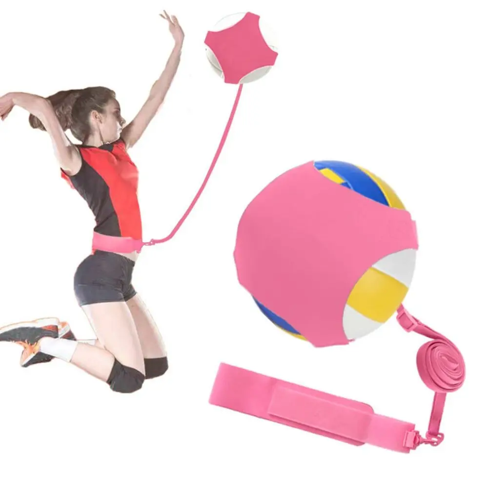 Elasticity Volleyball Training Kit Improves Dribbling Skills Soccer Training Aid Volleyball Spike Trainer Adjustable Creativity