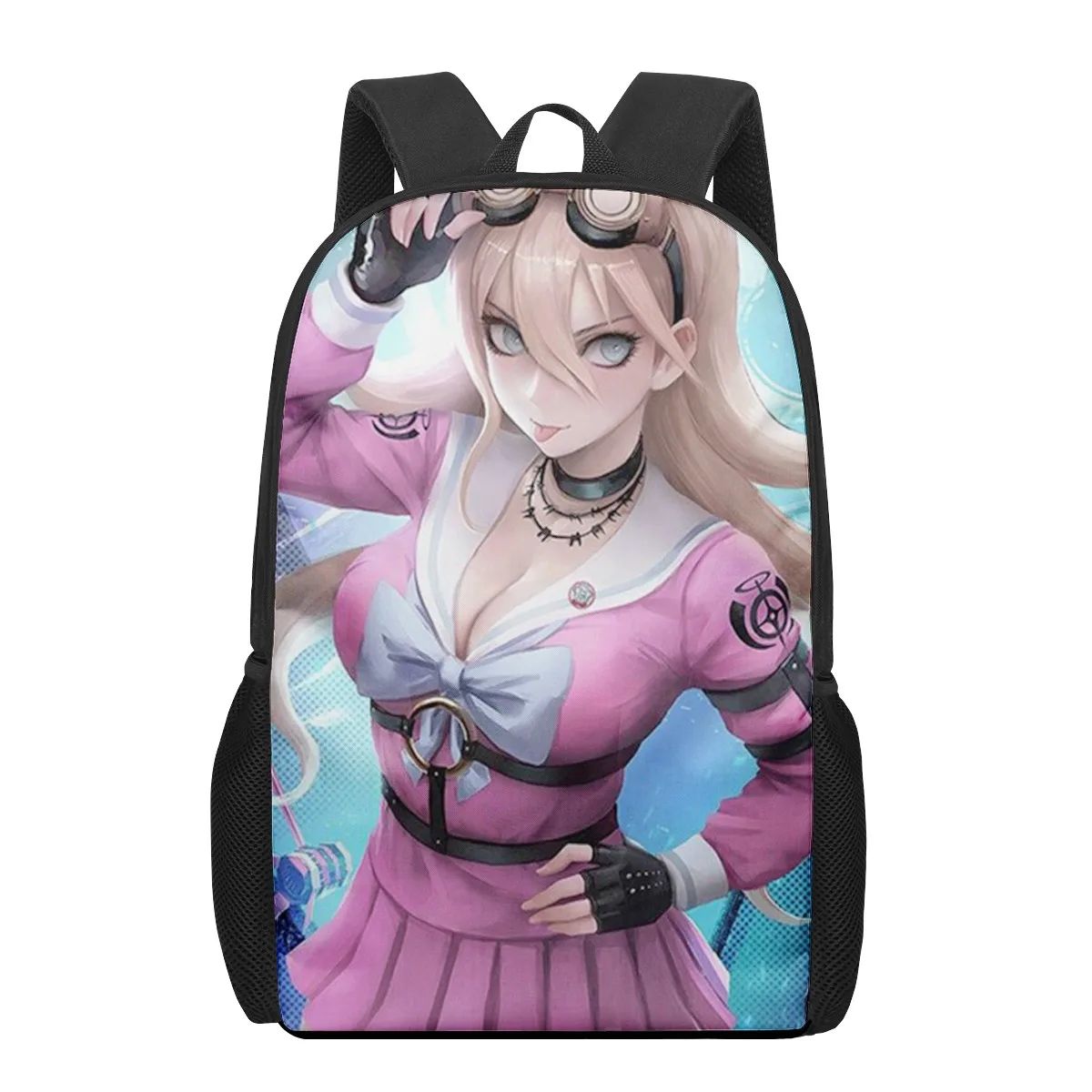 anime danganronpa miu iruma Print Student Book Bags for Kids Boys Girls Backpack Children School Bag Mochilas 16inch Bookbags Sa