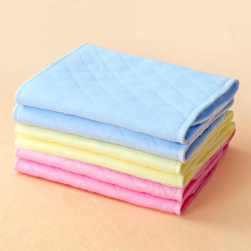 46x17cm Cloth Diaper 6-Ply Cotton Washable Diaper for Babies Reusable Newborn Diaper Inserts Heavy Duty Organic Nappy