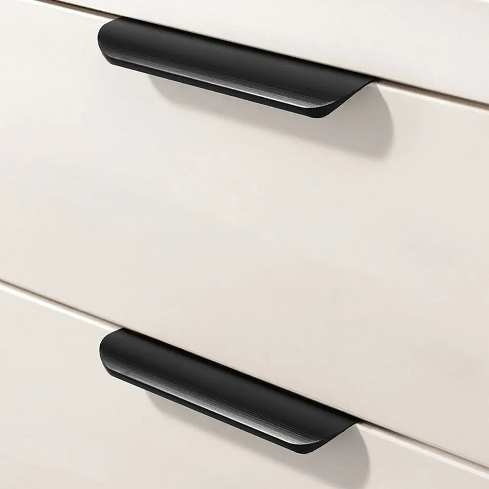 Description Picture 4 of itemBar Pulls Wardrobe Cabinets Pull Handle Edge Finger Pull Drawer Knob Kitchen Cupboard Door Handle Replacement Accessories