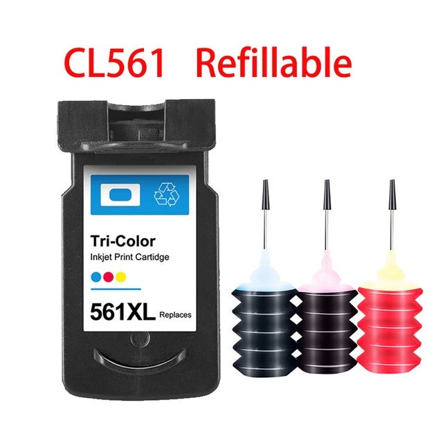 Compatible Refillable Ink Cartridge For Canon 560 561 PG560 CL561